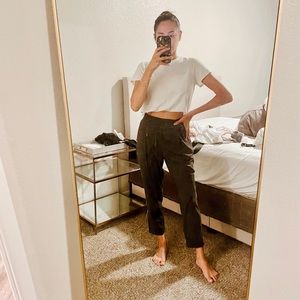 All saints cropped trousers